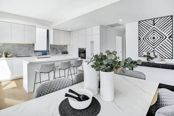 Classic style dining and kitchen Classic style dining and kitchen